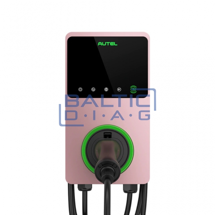 EV stotelė Autel MaxiCharger AC Wallbox 22kW, 32A, Type 2, 3-fazės, 4G, LCD ekranas
