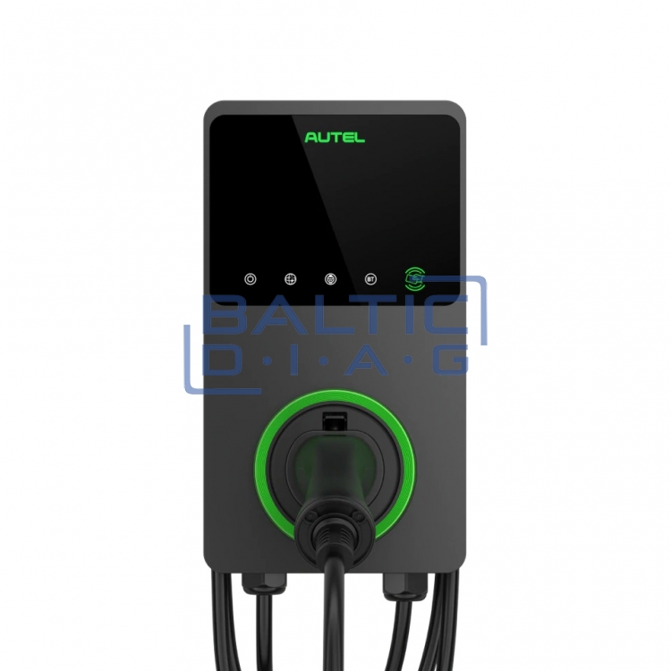 EV stotelė Autel MaxiCharger AC Wallbox 22kW, 32A, Type 2, 3-fazės, 4G, LCD ekranas