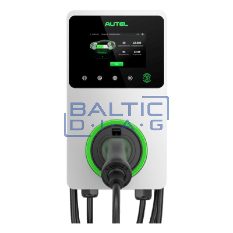 EV stotelė Autel MaxiCharger AC Wallbox 22kW, 32A, Type 2, 3-fazės, 4G, LCD ekranas