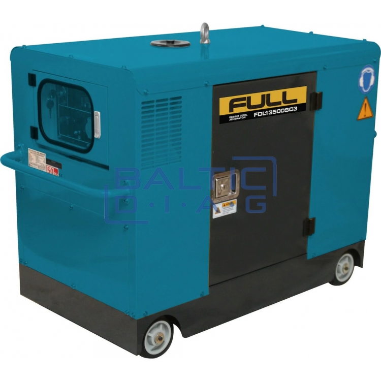 Mobile diesel generator FDL13500SC3 11 kW