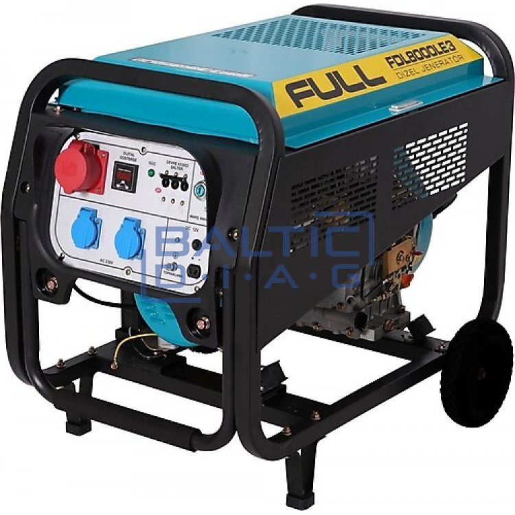 Mobilus dyzelinis generatorius FDL9000LE3 6.8 kW