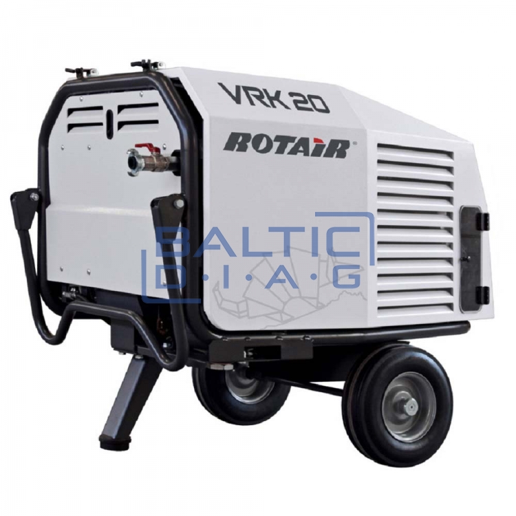 Mobilus benzininis oro kompresorius Rotair VRK 20