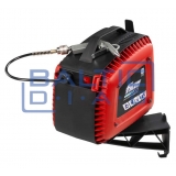 Wall-mounted air compressor with hose reel