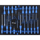 Tool cabinet with 7 drawers and 473 tools