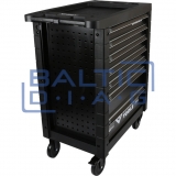 Tool cabinet with 7 drawers and 473 tools