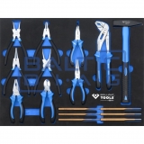 Įrankių vežimėlis su 7 stalčiais ir 473 įrankiais Brilliant Tools