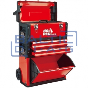 3-piece tool box with wheels
