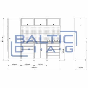 Modular workshop workplace Valkenpower no. 3