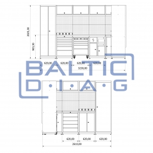 Modular workshop workplace Valkenpower no. 3