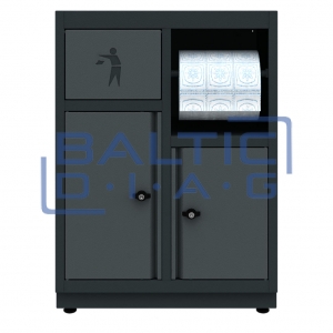 Tool cabinet with trash Valkenpower