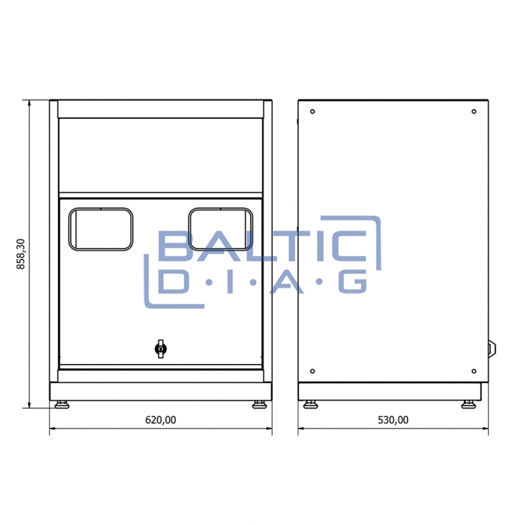 Valkenpower lower cabinet for coils