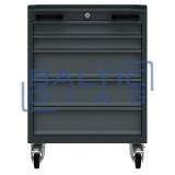 Mobile workshop cabinet with five drawers Valkenpower