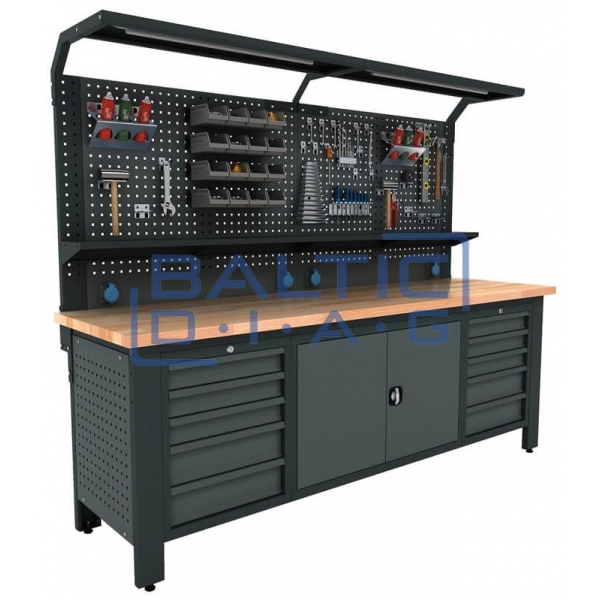 Верстак с перфорированной панелью Valkenpower ver. 2