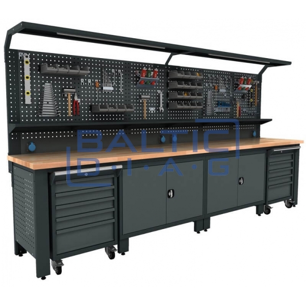 Верстак с перфорированной панелью Valkenpower ver. 3