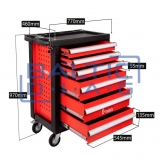 Professional tool cabinet Redats 6 drawers