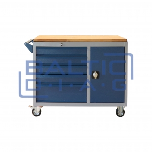 Tool trolley with 5 drawers and 1 door Valkenpower