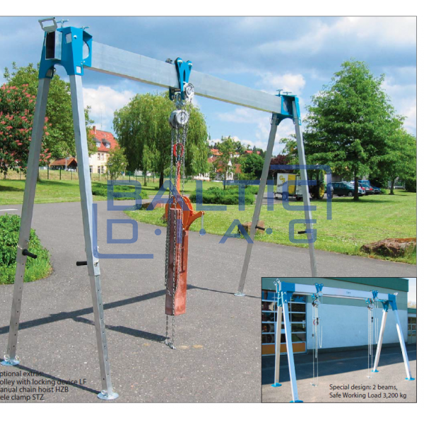 Aluminum crane 530