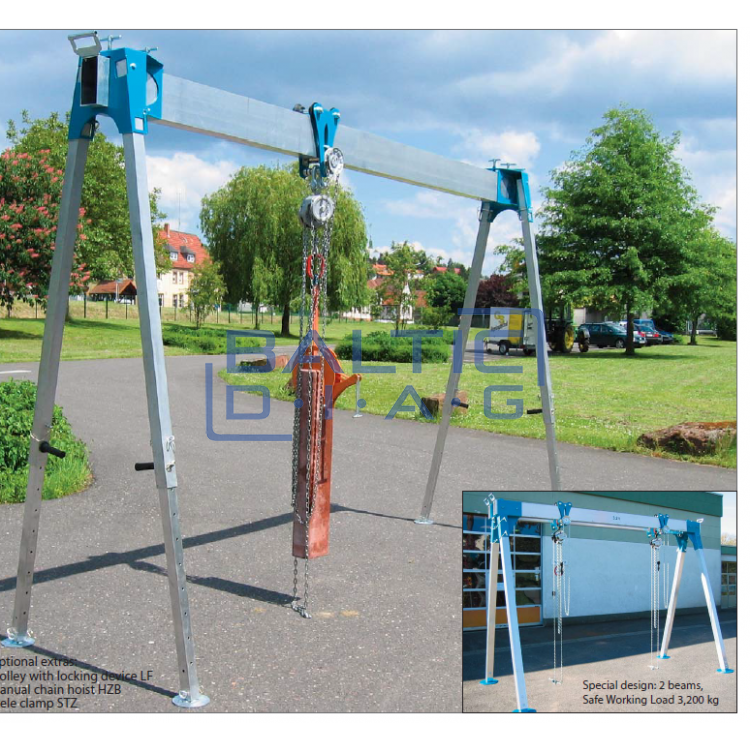 Aluminum crane 530