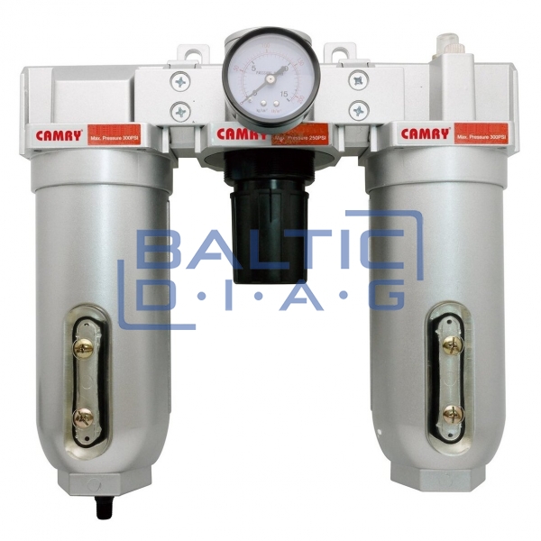 Air flow regulator 1 "with filter and oil