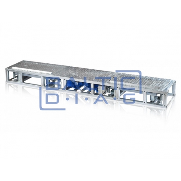 Compact shock absorber, chassis test bench up to 3.5 tons Unimetal TUZ-2-C