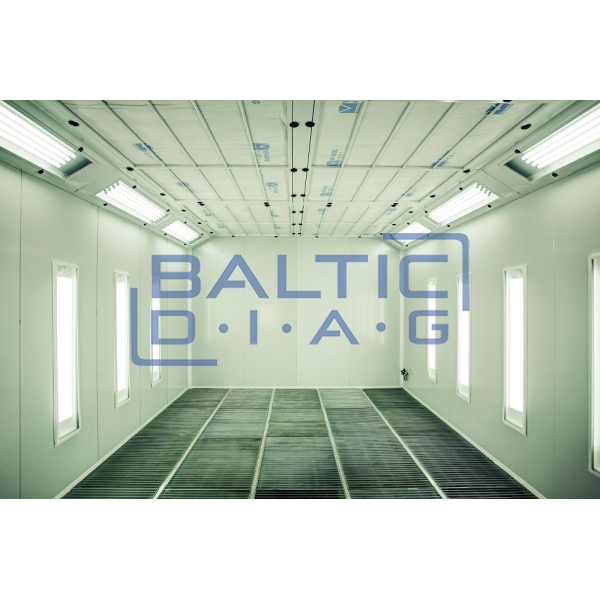 Painting chamber BD-6400 (with activated carbon filtration system)