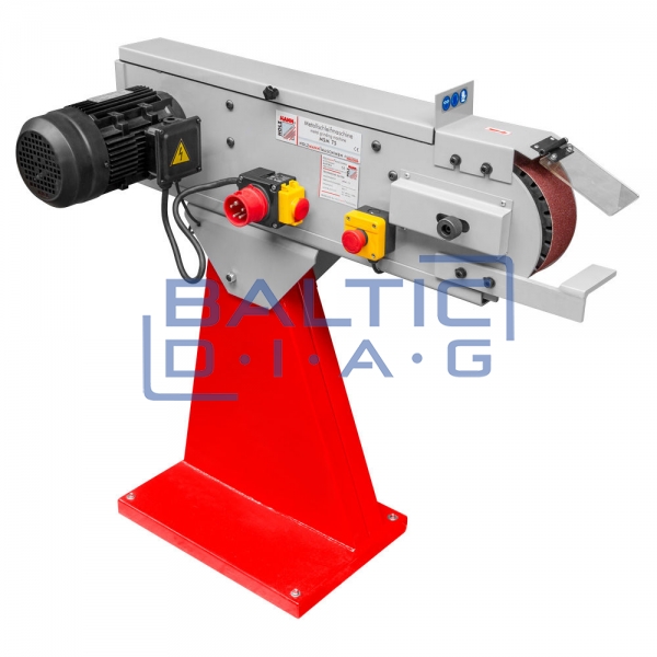 Ленточная шлифовальная машина по металлу Holzmann MSM75 400V