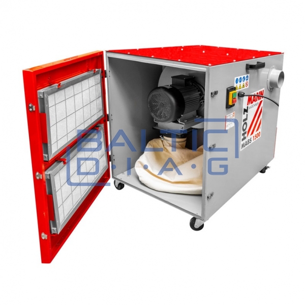Metal chip dust collector Holzmann MABS1500 400V