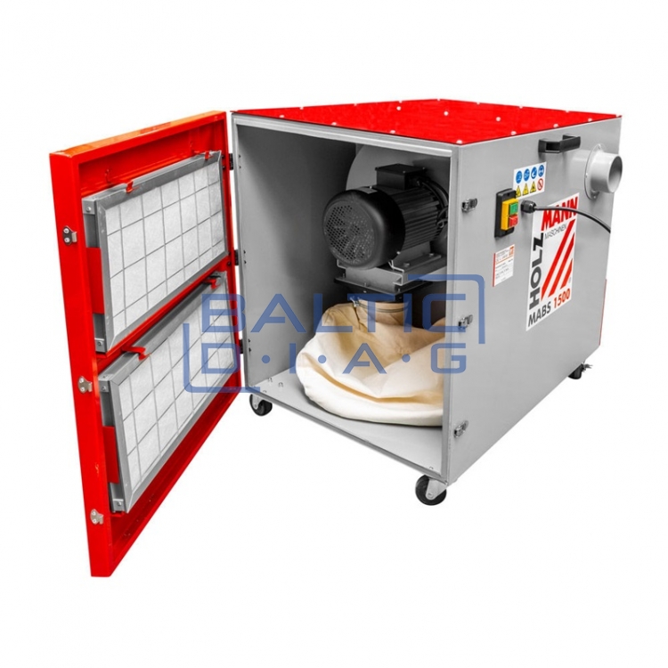 Metal chip dust collector Holzmann MABS1500 400V