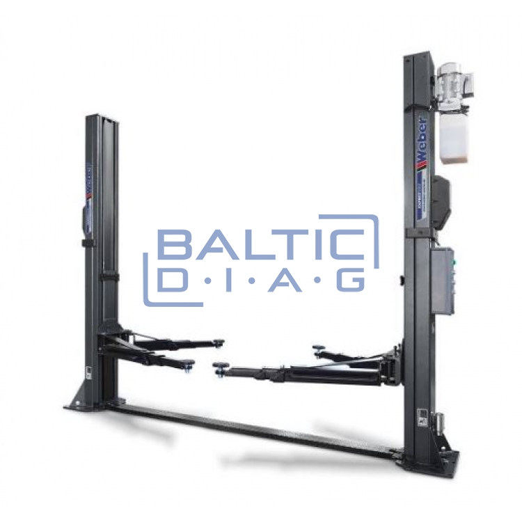 Elektrohidraulinis dviejų kolonų keltuvas Weber Expert SJC-10XL