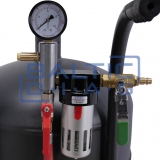 Mobile sandblaster 75L