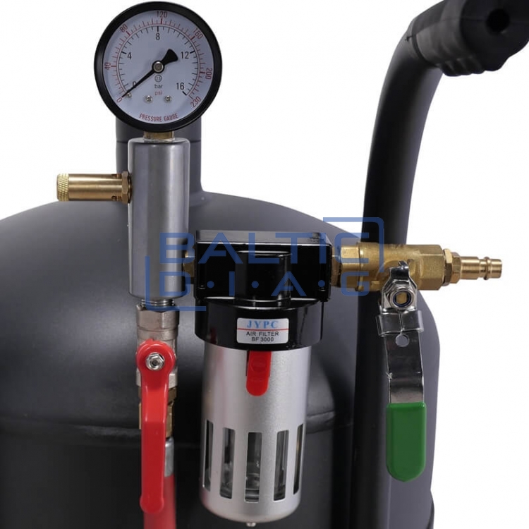 Mobile sandblaster 75L