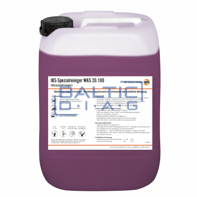 Ultrasonic cleaner concentrator 20l