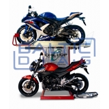 Motorcycle parking lift for garage