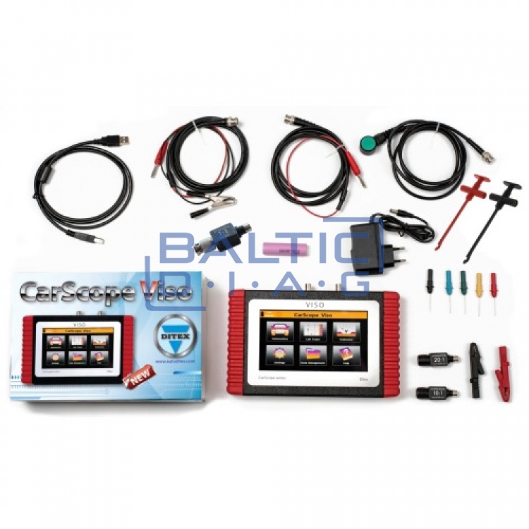 Oscilloscope setup CarScope VISO Starter