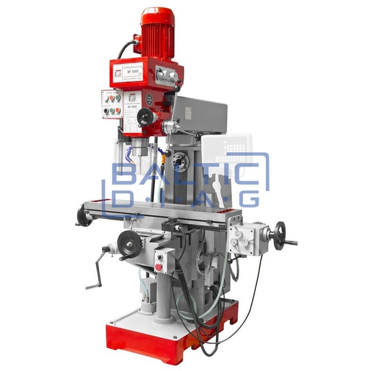Metalo frezavimo staklės Holzmann BF500D
