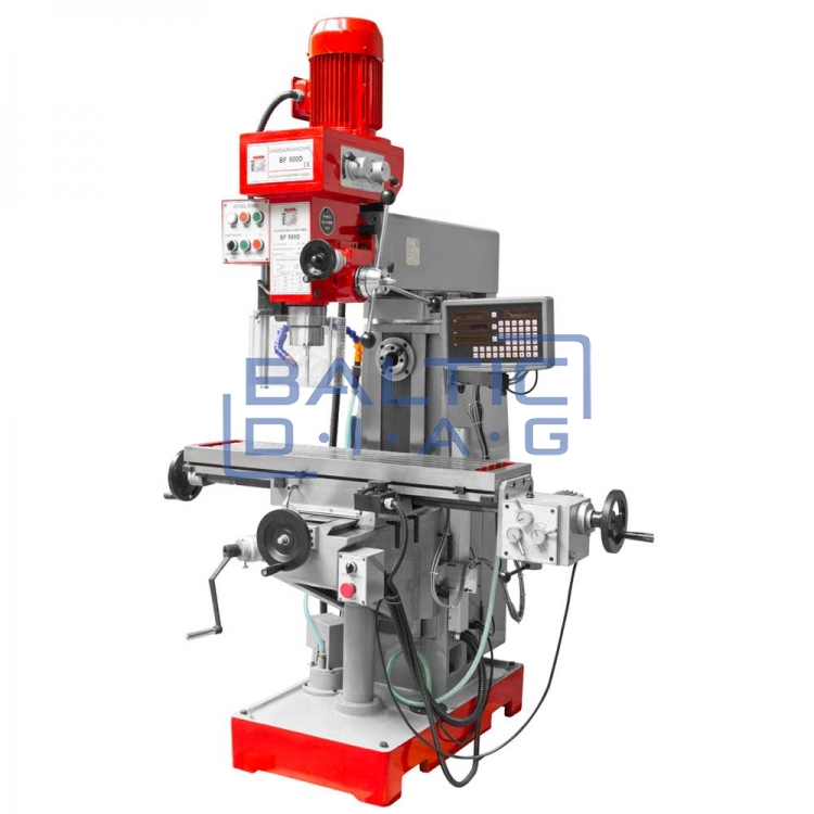 Metal milling machine Holzmann BF500DDRO
