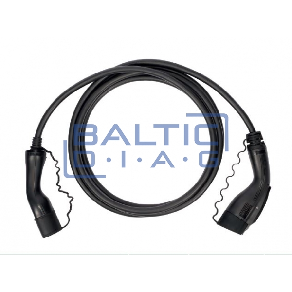 Electric car charging cable Autel Type2-Type2, 32A, 22kW, 3-phase