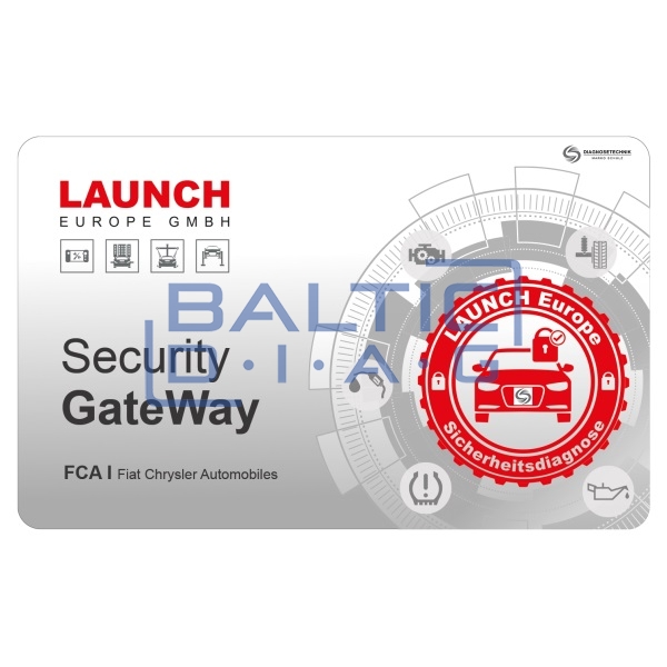 Kарту разблокировки Launch FCA SGW