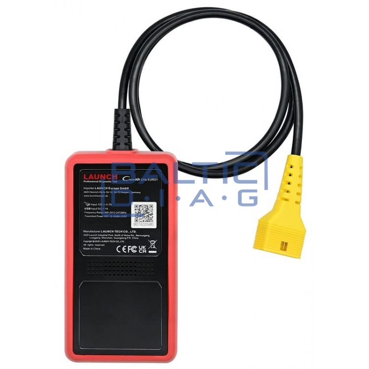Automobilių diagnostikos įranga Launch Creader Professional Elite EURO 3