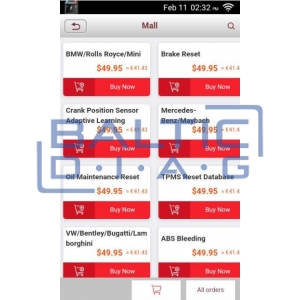 Vehicle diagnostic equipment Launch Creader Professional Elite EURO 3