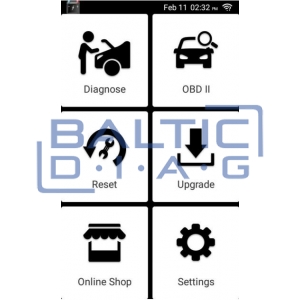 Automobilių diagnostikos įranga Launch Creader Professional Elite EURO 3