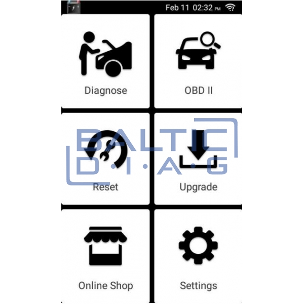Automobilių diagnostikos įranga Launch Creader Professional Elite EURO 3