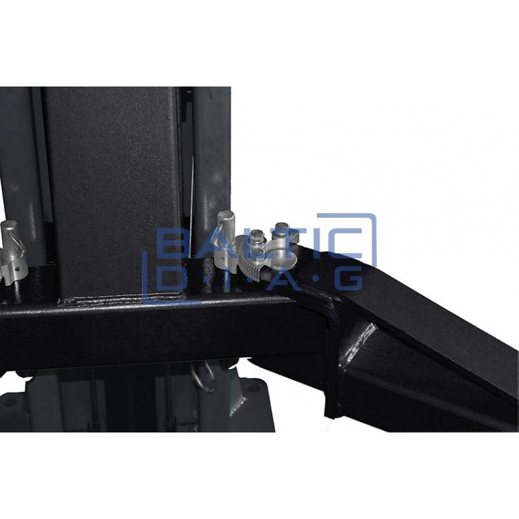 Two column post lift with electromagnetic locking, 2 + 3 - stage claws 4t BD-4000EL3