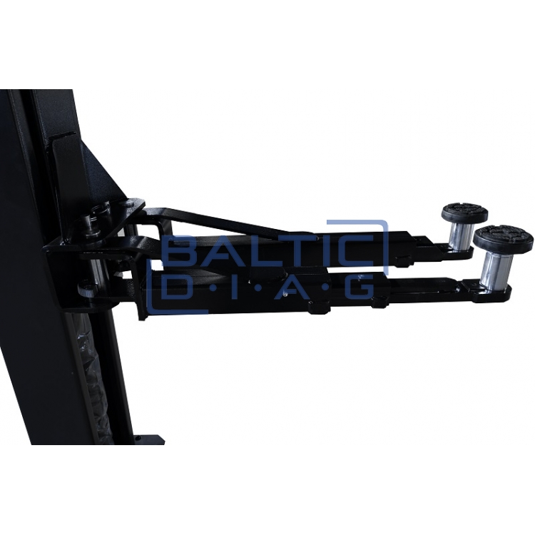 Two column post lift with electromagnetic locking, 2 + 3 - stage claws 4t BD-4000EL3