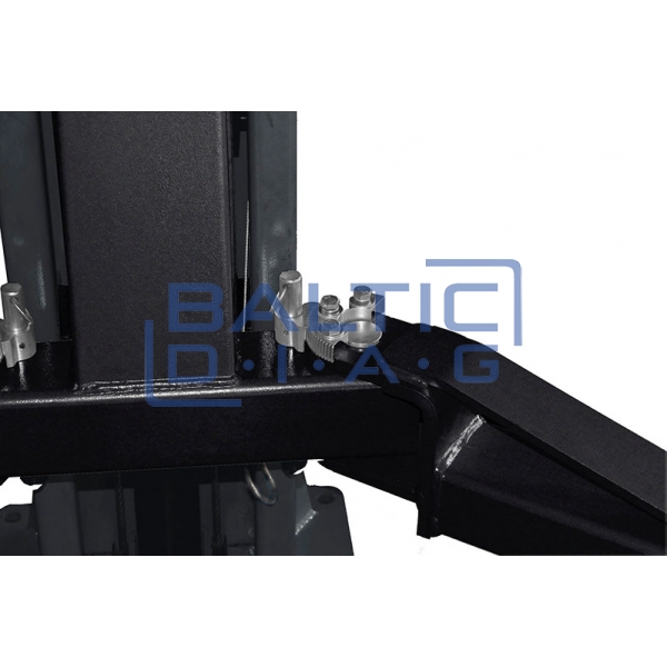 Two column post lift with electromagnetic locking, 2 + 3 - stage claws 4t BD-4000EL3