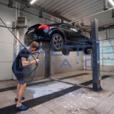 Two column post lift with electromagnetic locking, 2 + 3 - stage claws 4t BD-4000EL3