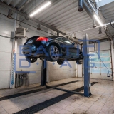 Two column post lift with electromagnetic locking, 2 + 3 - stage claws 4t BD-4000EL3