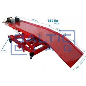 Hydraulic motorcycle lift, 360 kg