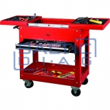 Trolley for tools, two drawers