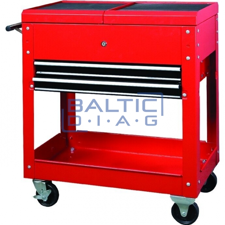 Trolley for tools, two drawers